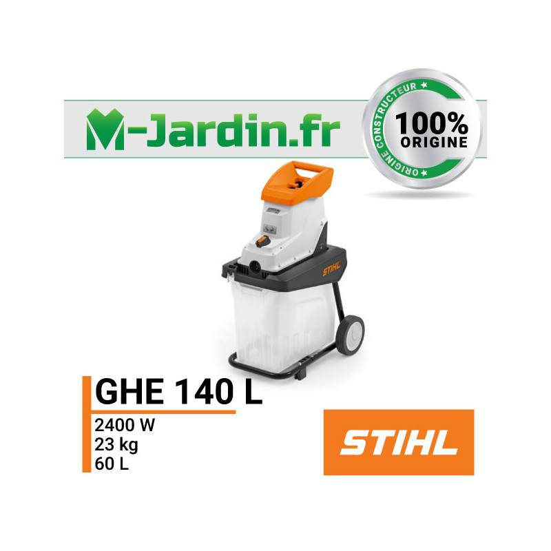Les produits   Broyeur - Broyeur de végétaux électrique GHE140L  STIHL