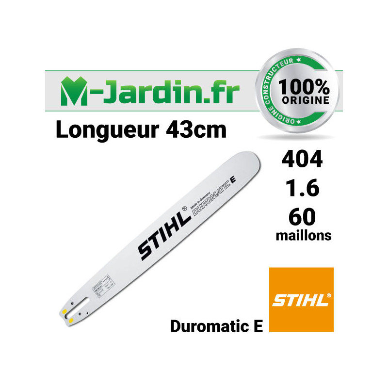 Guide Stihl Duromatic E 43cm | 404 - 1.6 