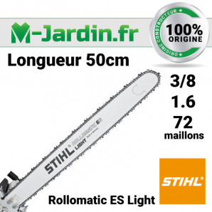 Guide Stihl Rollomatic ES Light 50cm | 3/8 - 1.6 