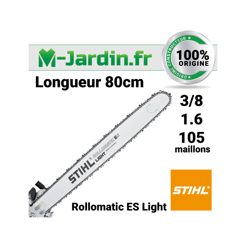 Guide Stihl Rollomatic ES Light 80cm | 3/8 - 1.6 
