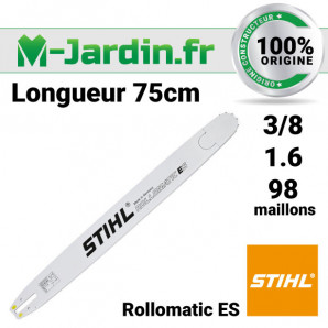 Guide Stihl Rollomatic ES 75cm | 3/8 - 1.6 