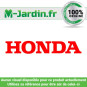 Marque d'avertissement Honda 