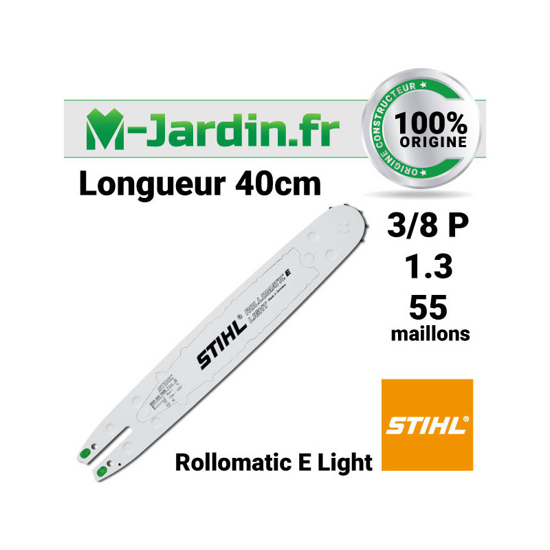 Guide Stihl Rollomatic E Light 40cm | 3/8 P - 1.3 